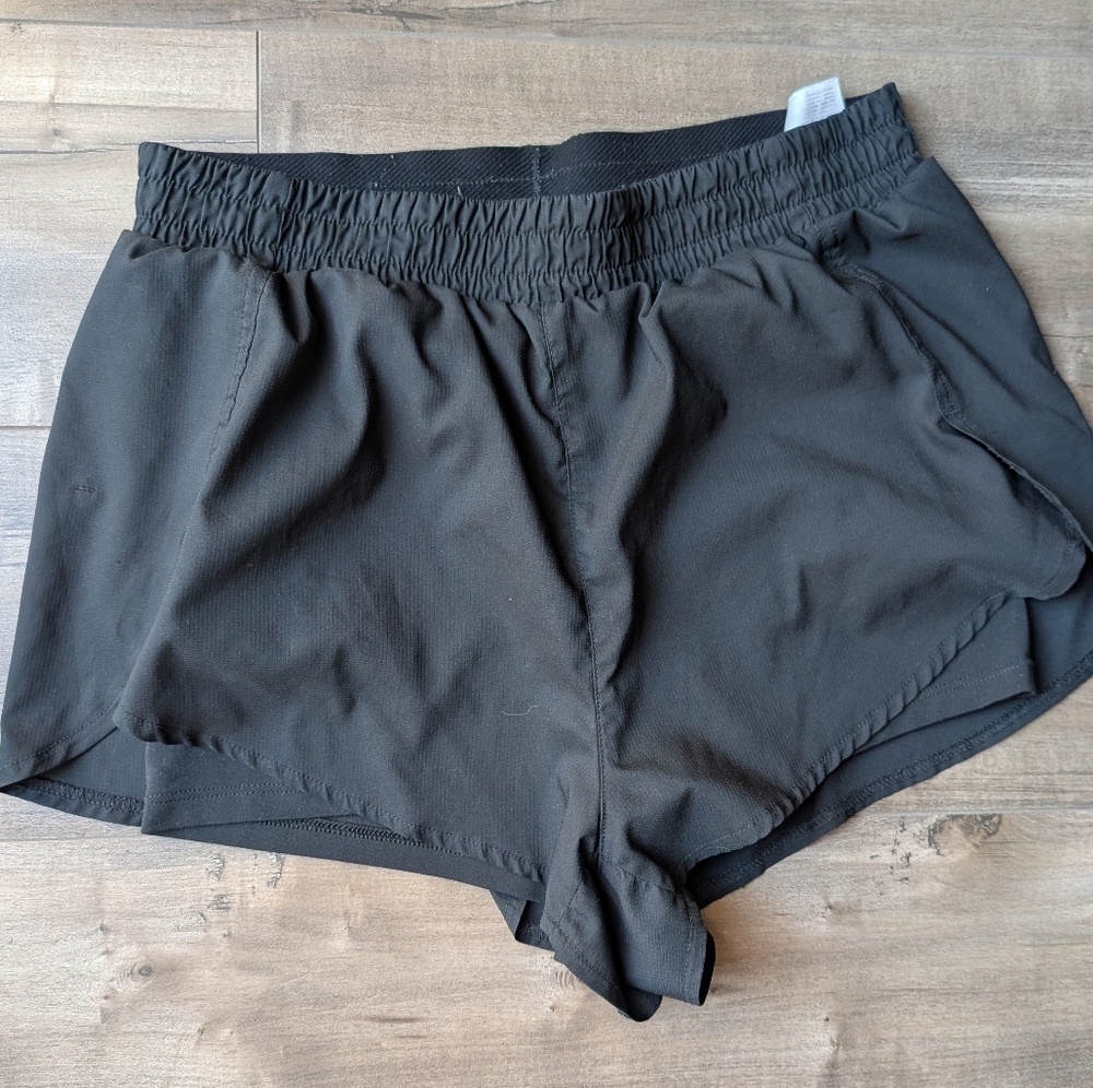 Girlfriend Collective Black Athletic Shorts